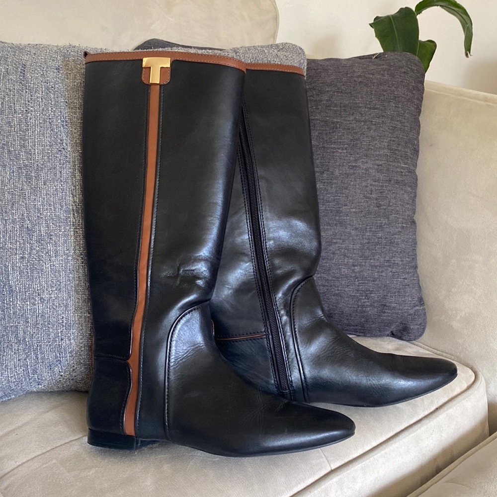 Tory Burch leather boots